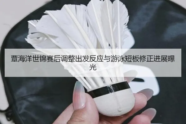 覃海洋世锦赛后调整出发反应与游泳短板修正进展曝光
